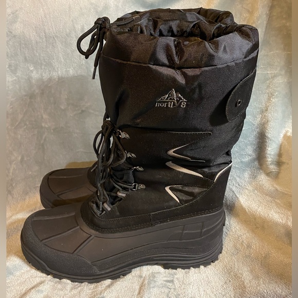 NortiV8 Mountaineer Fleece Lined Boots Men’s Size 13 Black main image 4